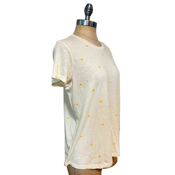 Marine Layer Swing Crew Sun Print Top Tee Small NWT - Picture 6 of 9